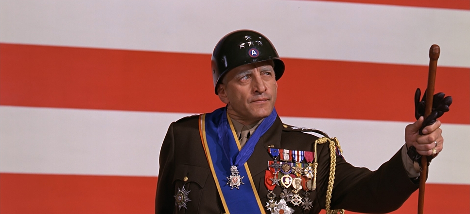 Close-up from Patton