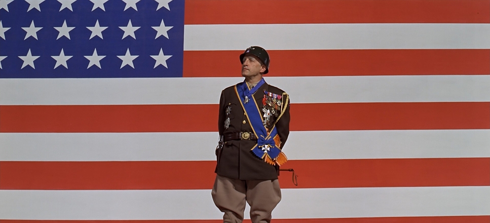 Medium shot from Patton