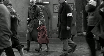 Color contrast from Schindler's List